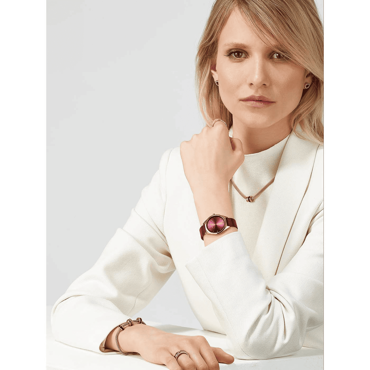 Ultra Slim Quarz Uhr