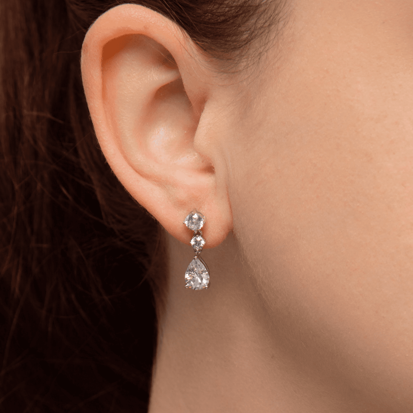 Ohrringe Zirkonia 925er Silber 