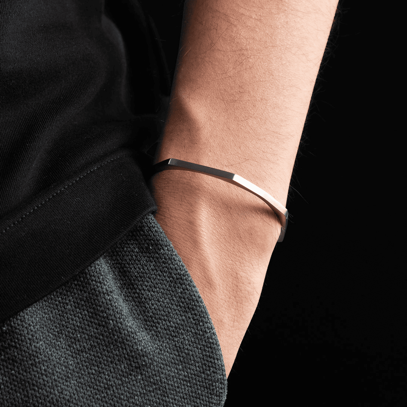 Armreif Edelstahl Francesco Armreif Edelstahl Francesco