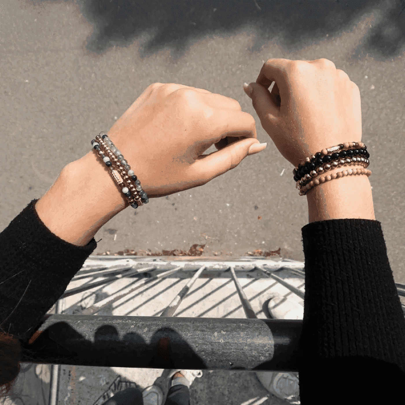 Armband Edelstahl gelb vergoldet Rose Garden Gold Armband Edelstahl gelb vergoldet Rose Garden Gold