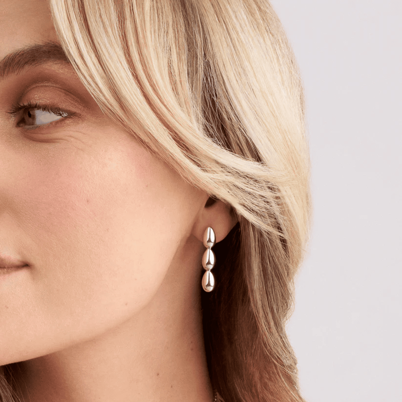 Ohrringe 925er Silber gelb vergoldet Goccia Ohrringe 925er Silber gelb vergoldet Goccia