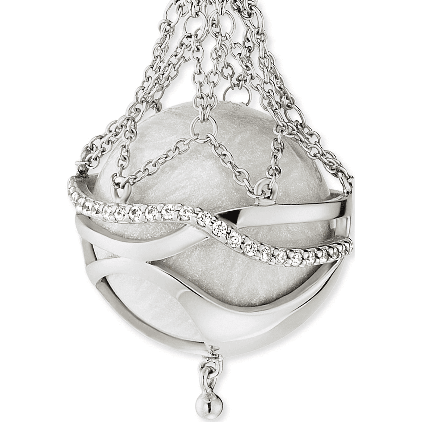 Kette Zirkonia 925er Silber Paradise