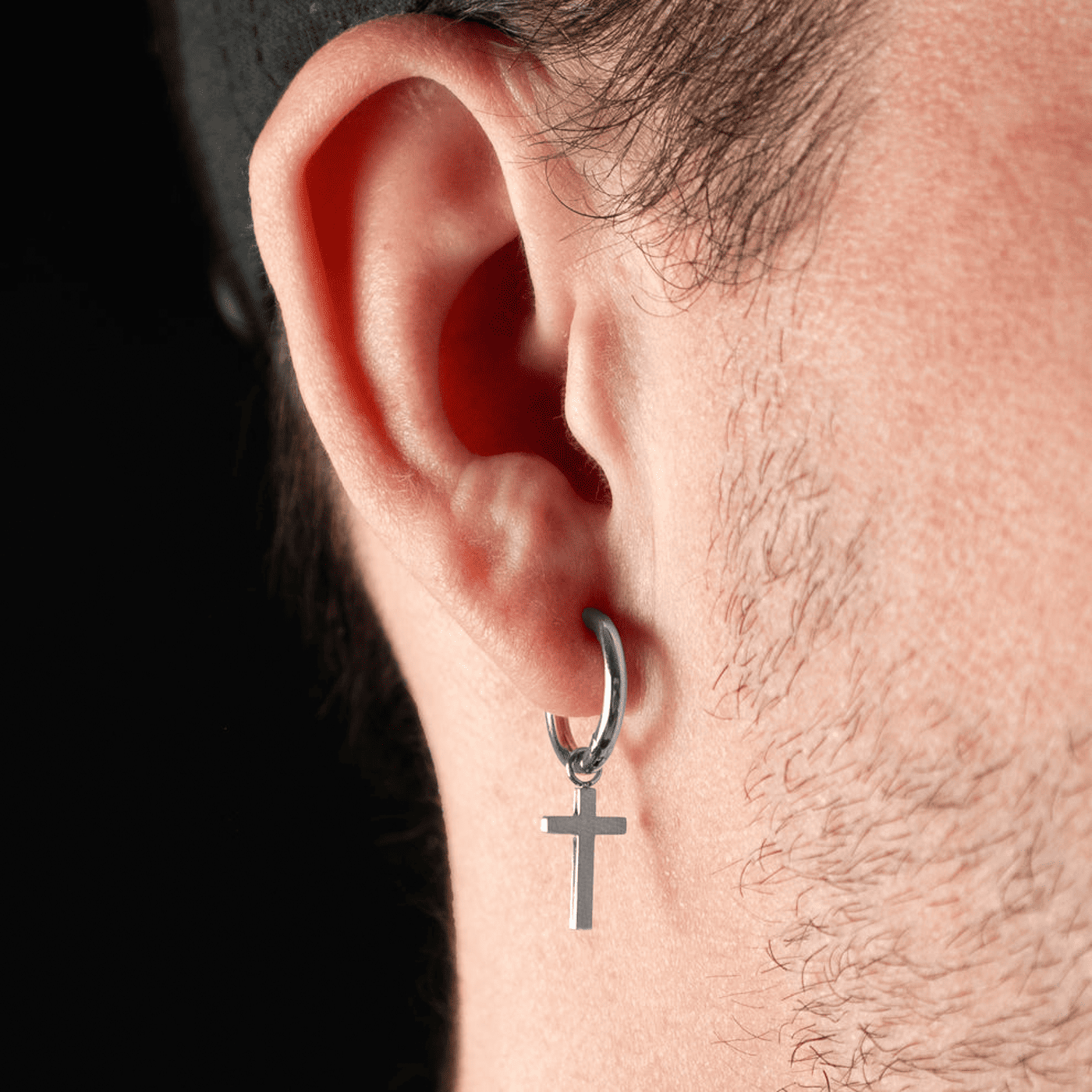 Einzelohrring Edelstahl Francesco Einzelohrring Edelstahl Francesco