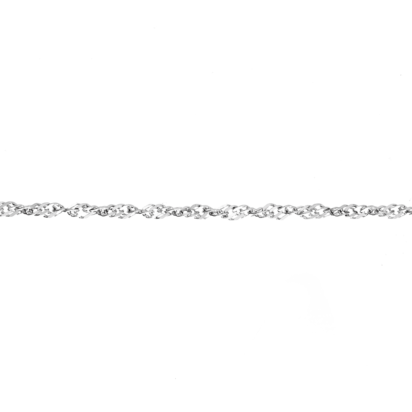 Fußkette Zirkonia 925er Silber 