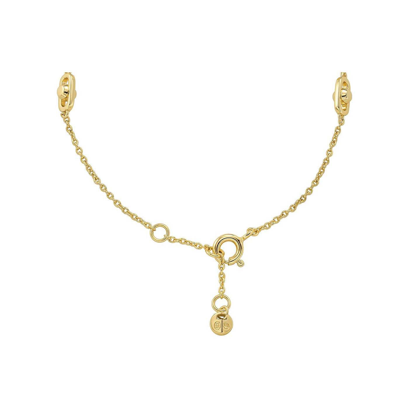 Armband 925er Silber gelb vergoldet Premium