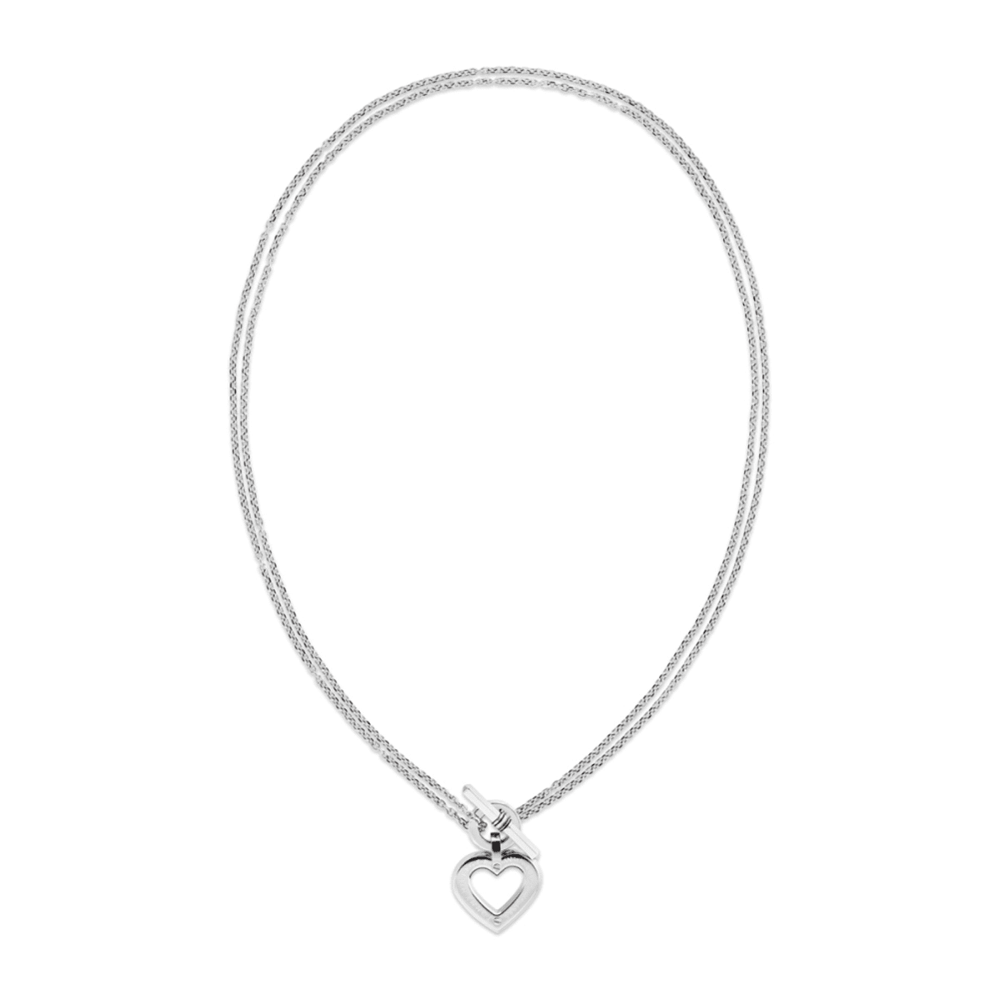 Edelstahlkette Toggle Heart Edelstahlkette Toggle Heart