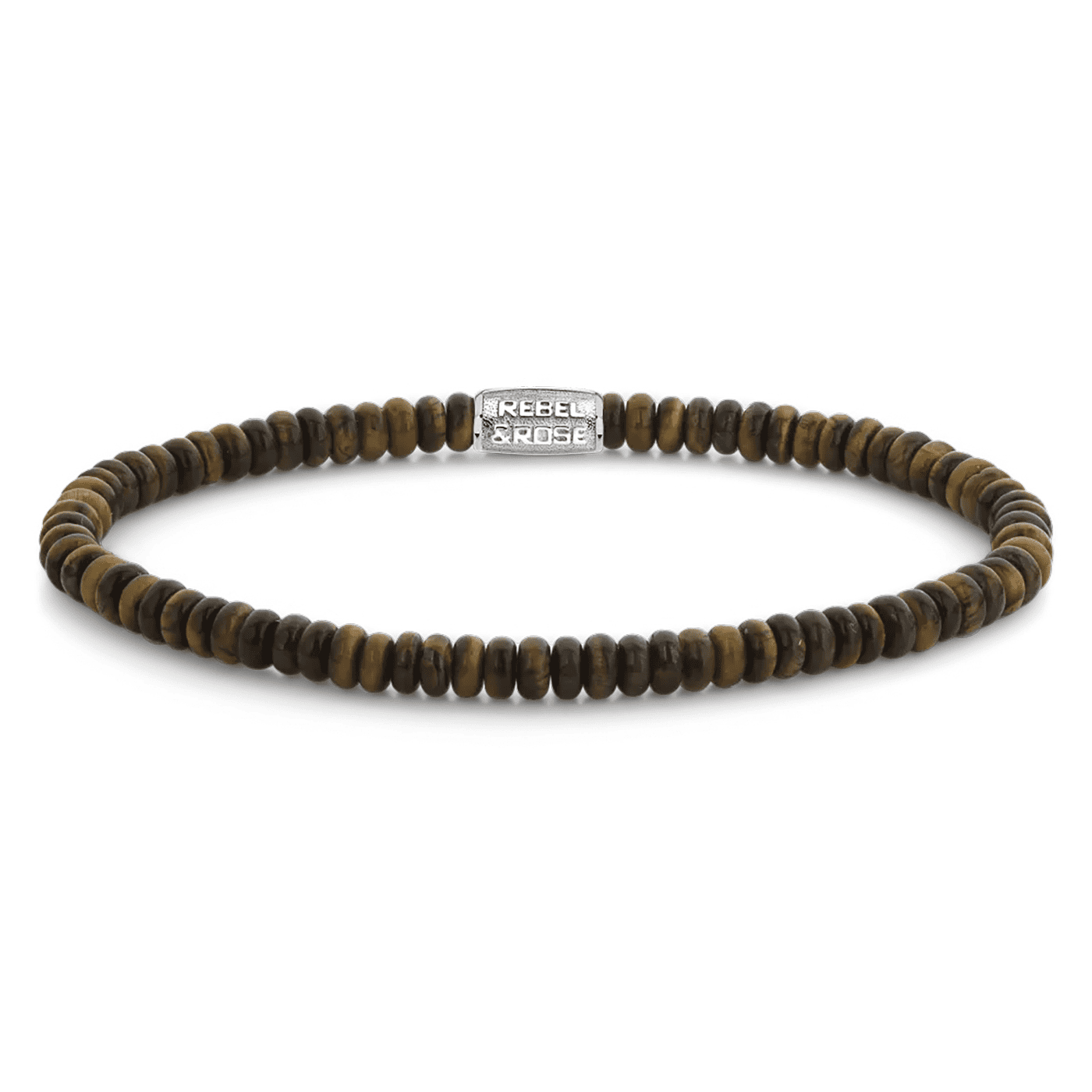 Armband Edelstahl Tiger Lily Round Slices