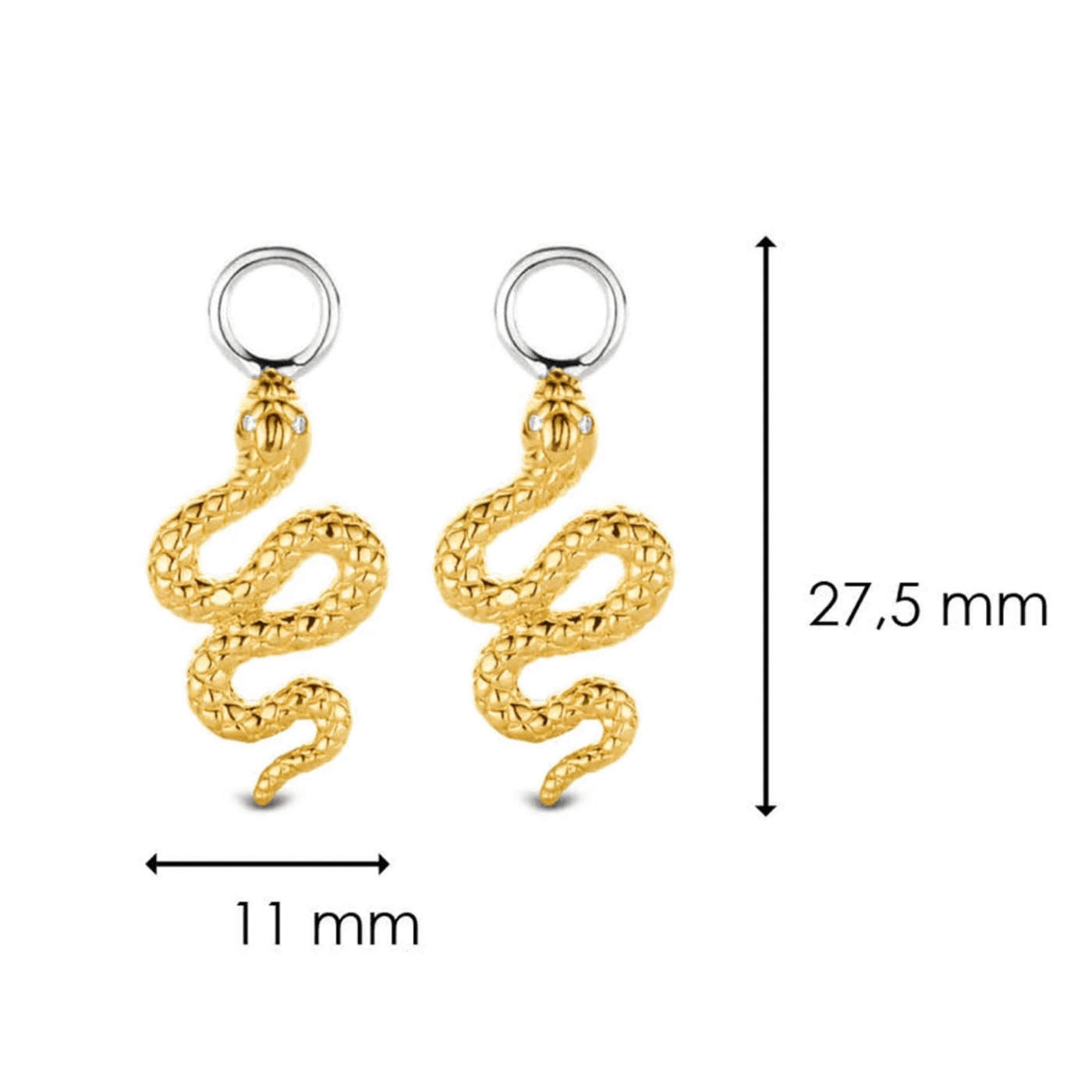 Charms für Ohrringe 925er Silber Poolside Reflections Charms für Ohrringe 925er Silber Poolside Reflections