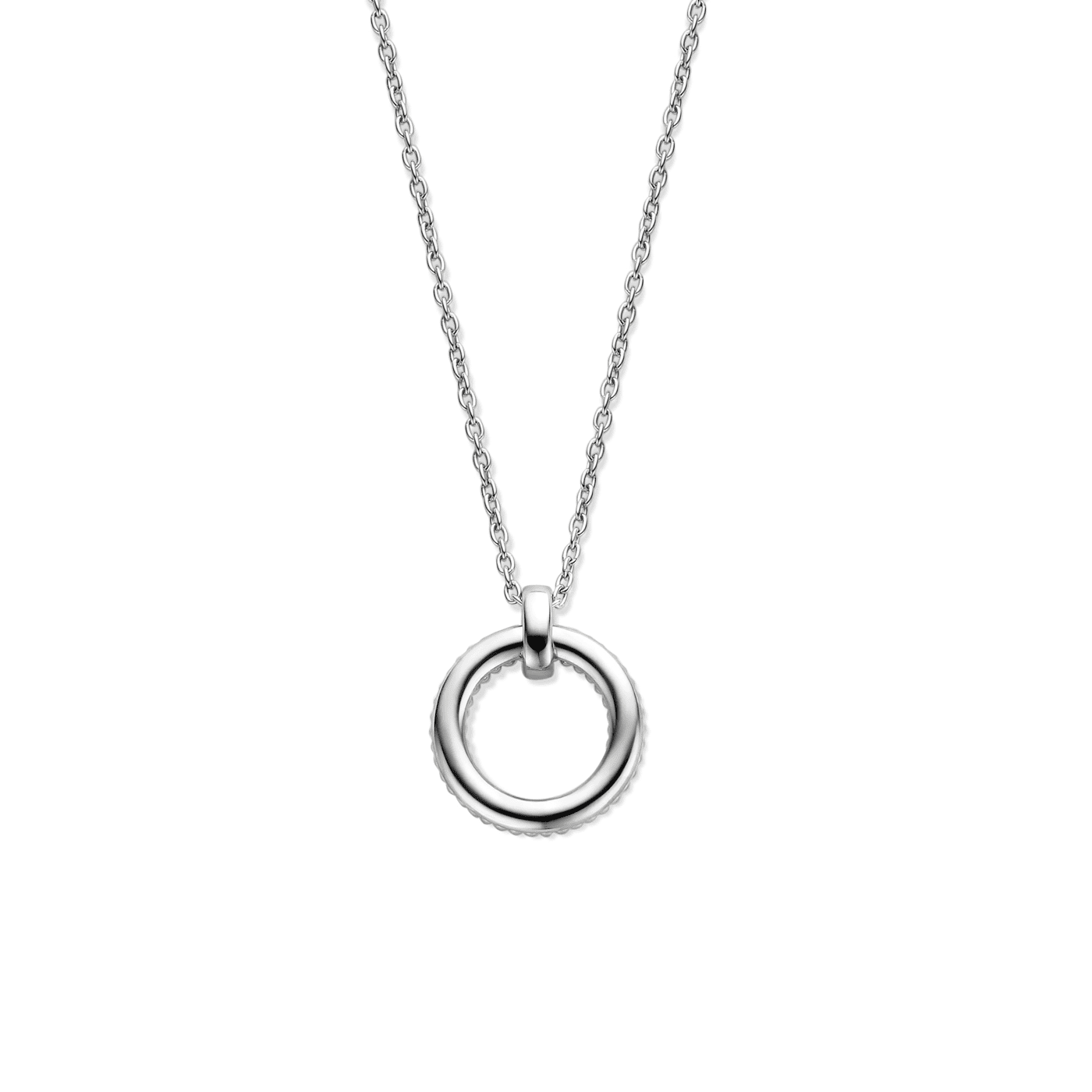 Kette Zirkonia 925er Silber Bicolor  Kette Zirkonia 925er Silber Bicolor