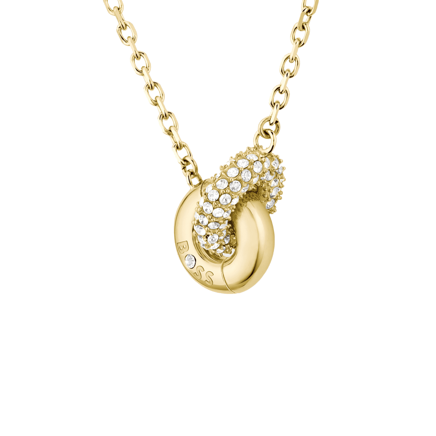 Kette Edelstahl gelb vergoldet Live Precious