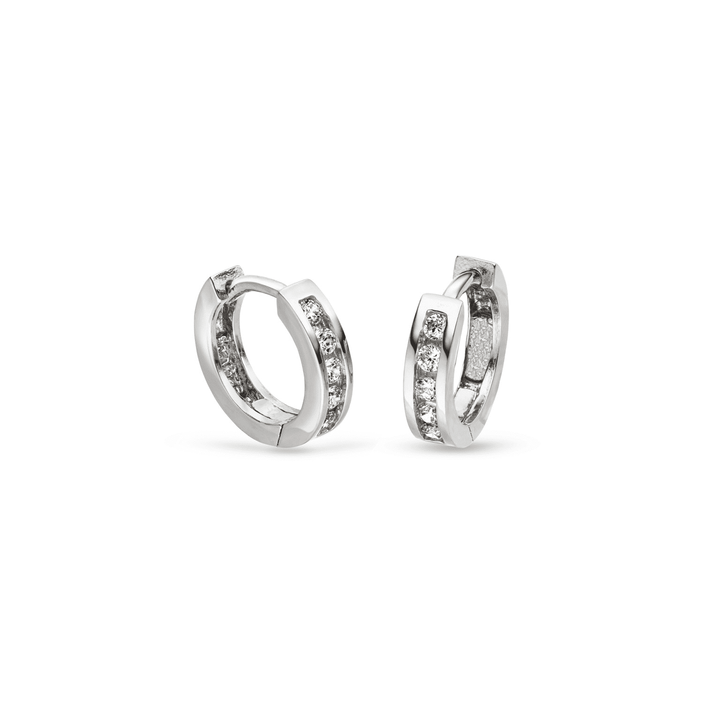 Creolen Zirkonia 925er Silber  Creolen Zirkonia 925er Silber