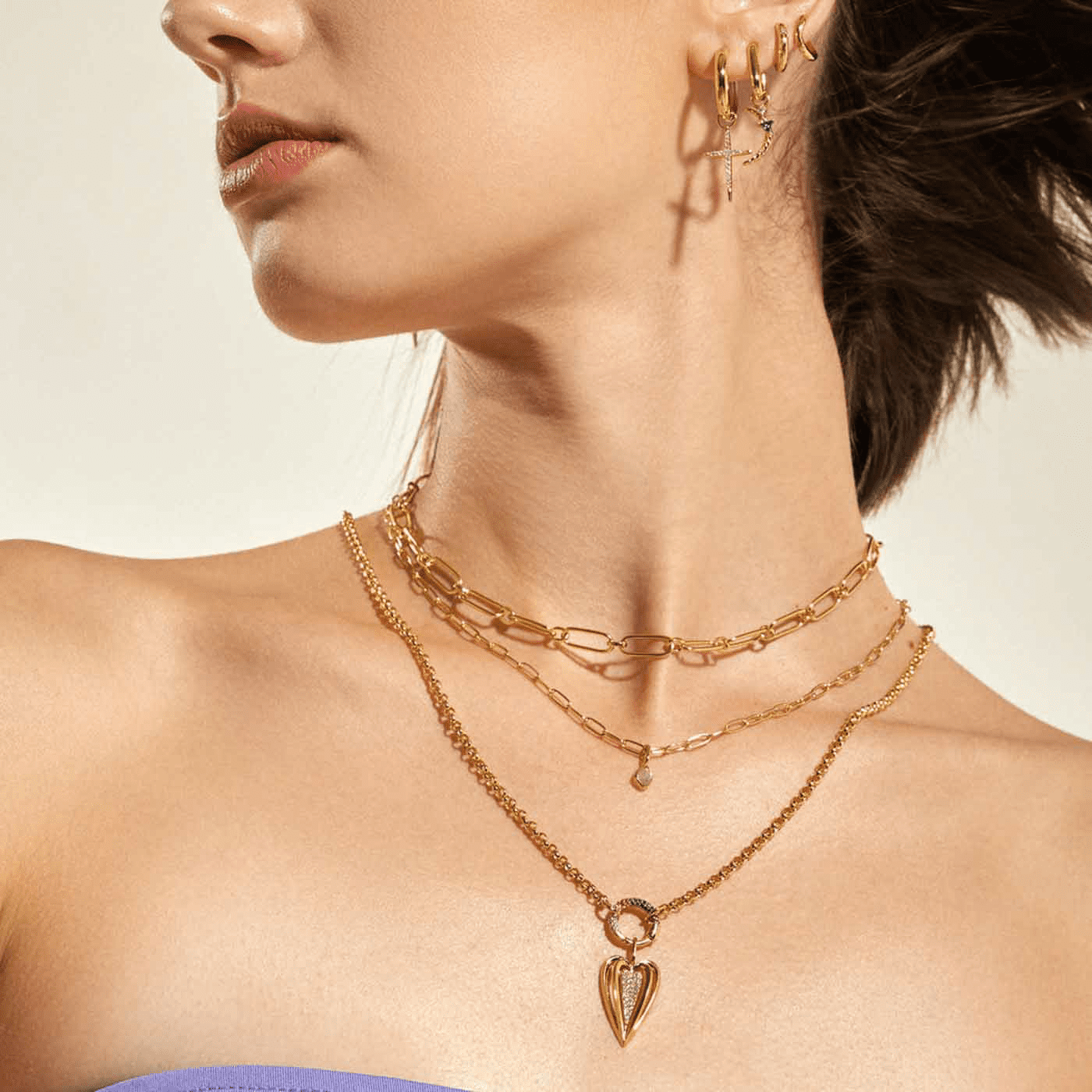 Charm für Ketten und Armbänder 925er Silber gelb vergoldet Rising Sun