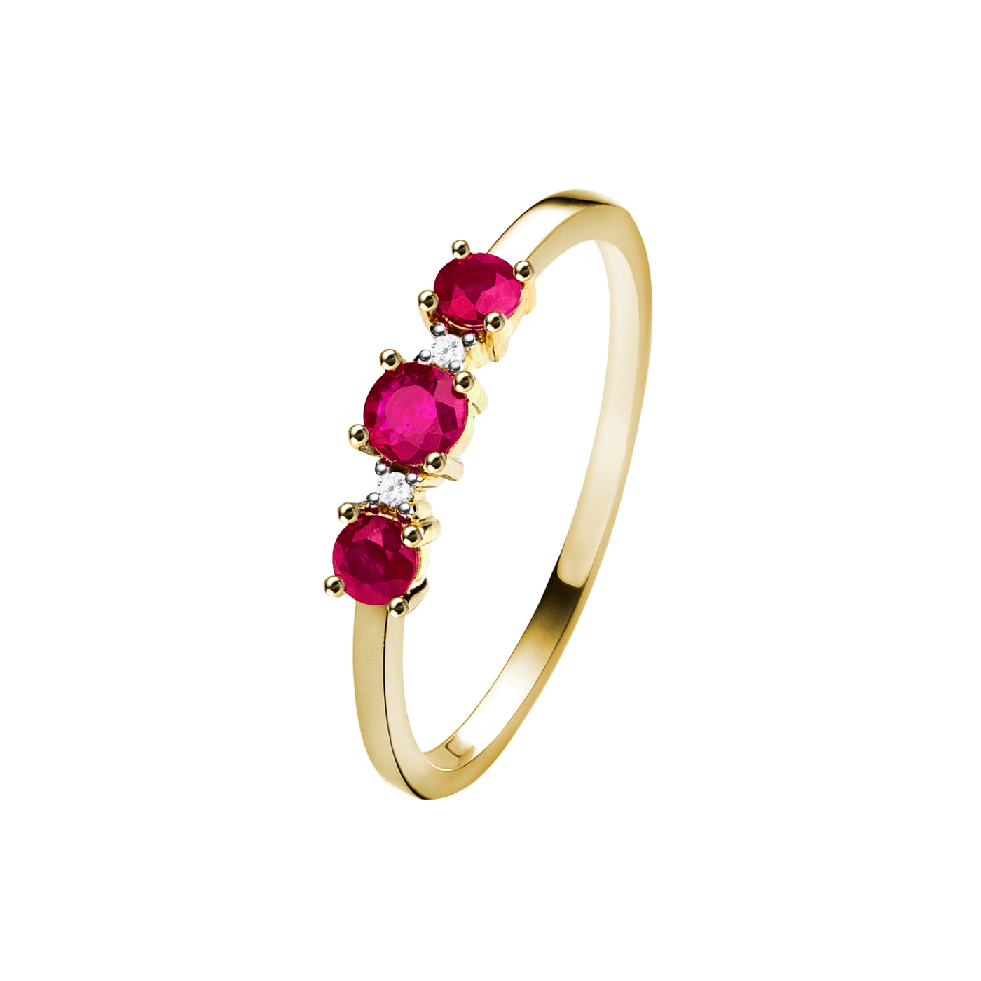 Edelsteinring 333er Gelbgold Edelsteinring 333er Gelbgold