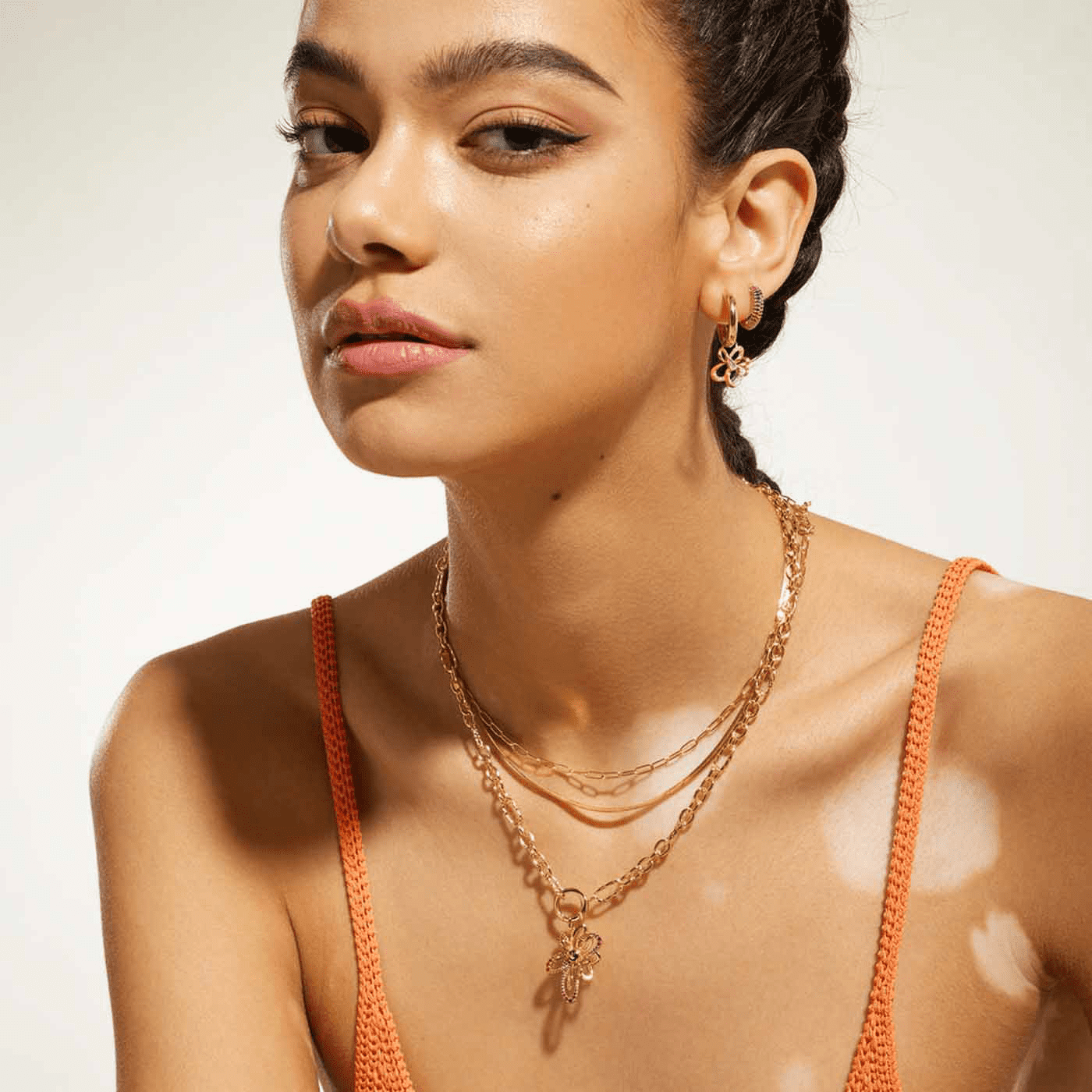 Kette 925er Silber gelb vergoldet Rising Sun Kette 925er Silber gelb vergoldet Rising Sun