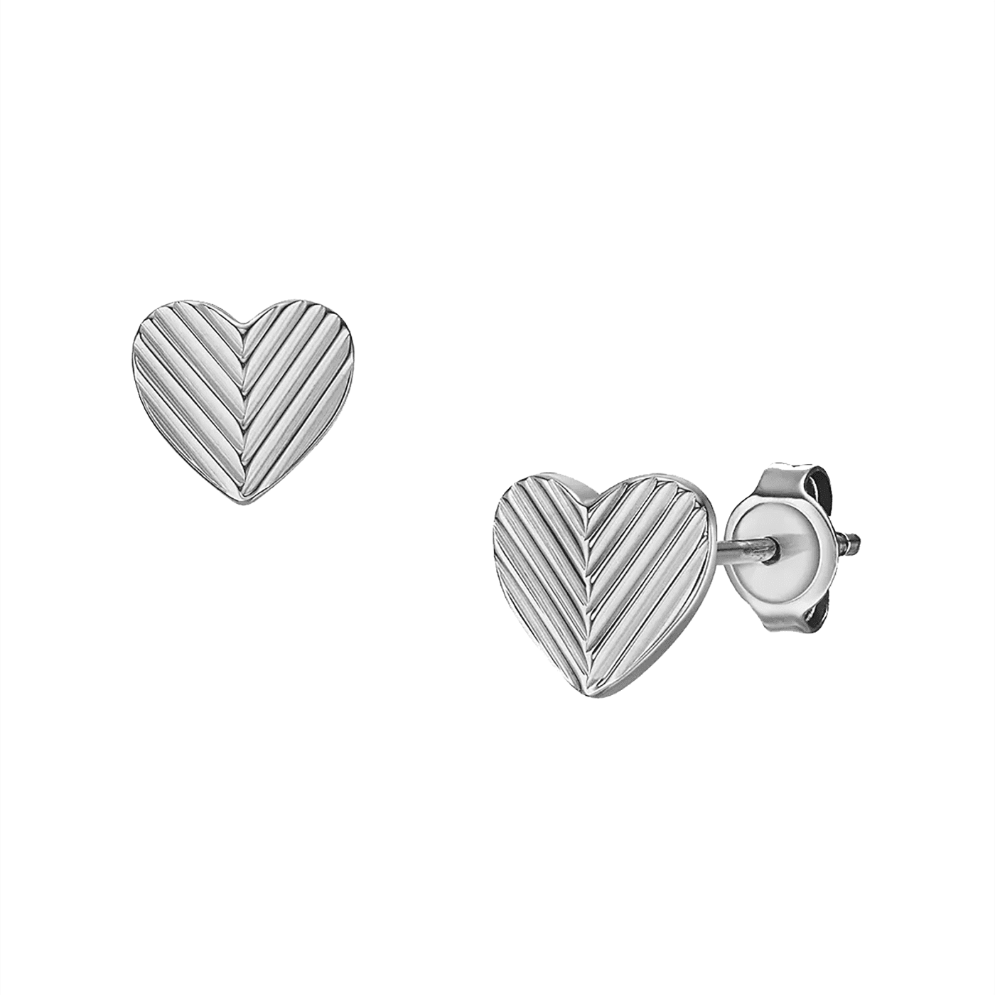 Set Kette Ohrringe Stahl silber Harlow Set Kette Ohrringe Stahl silber Harlow