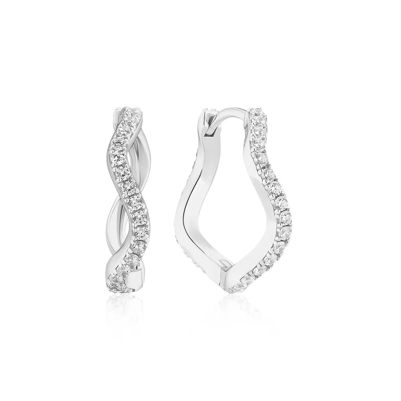 Ohrringe Zirkonia 925er Silber Ellera Ohrringe Zirkonia 925er Silber Ellera
