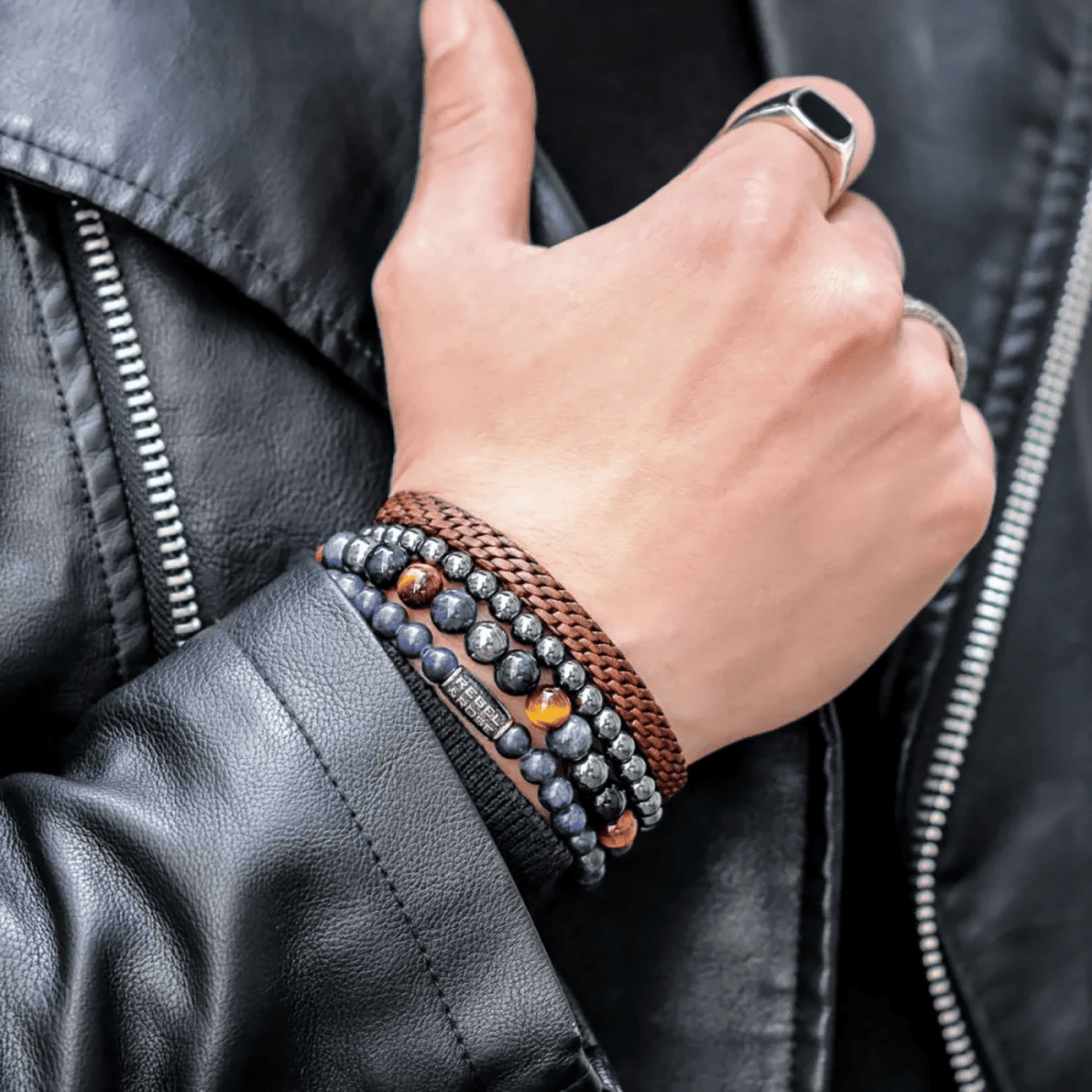 Armband Edelstahl Blue Rain Vintage Armband Edelstahl Blue Rain Vintage