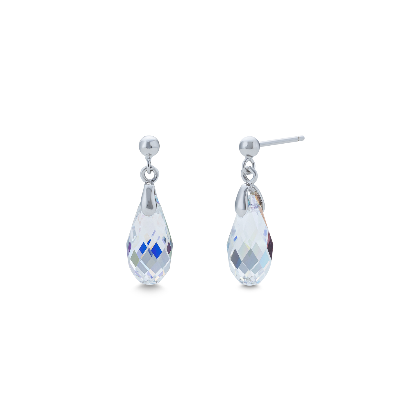 Ohrringe 925er Silber rose´  Ohrringe 925er Silber rose´