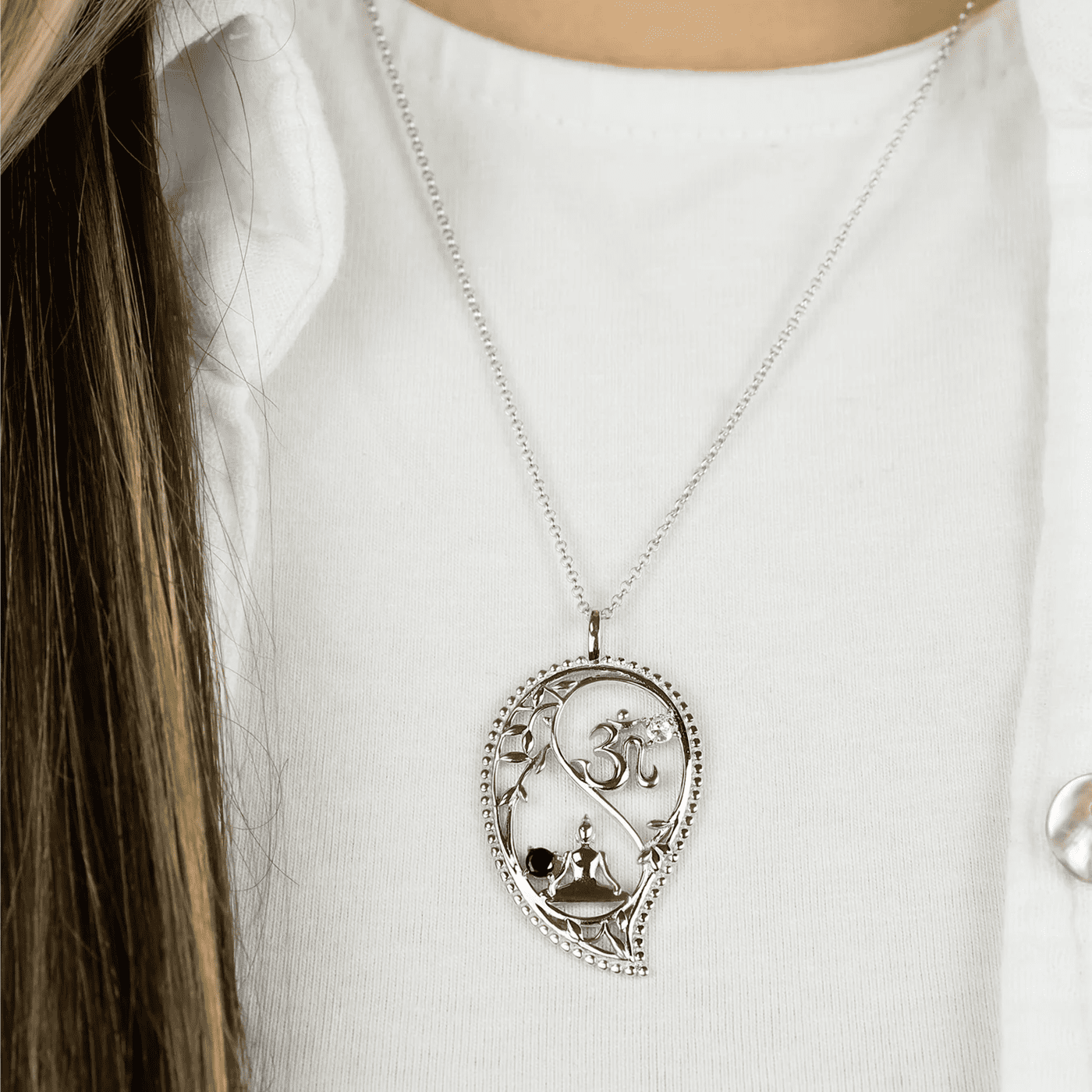 Anhänger 925er Silber Yin Yang