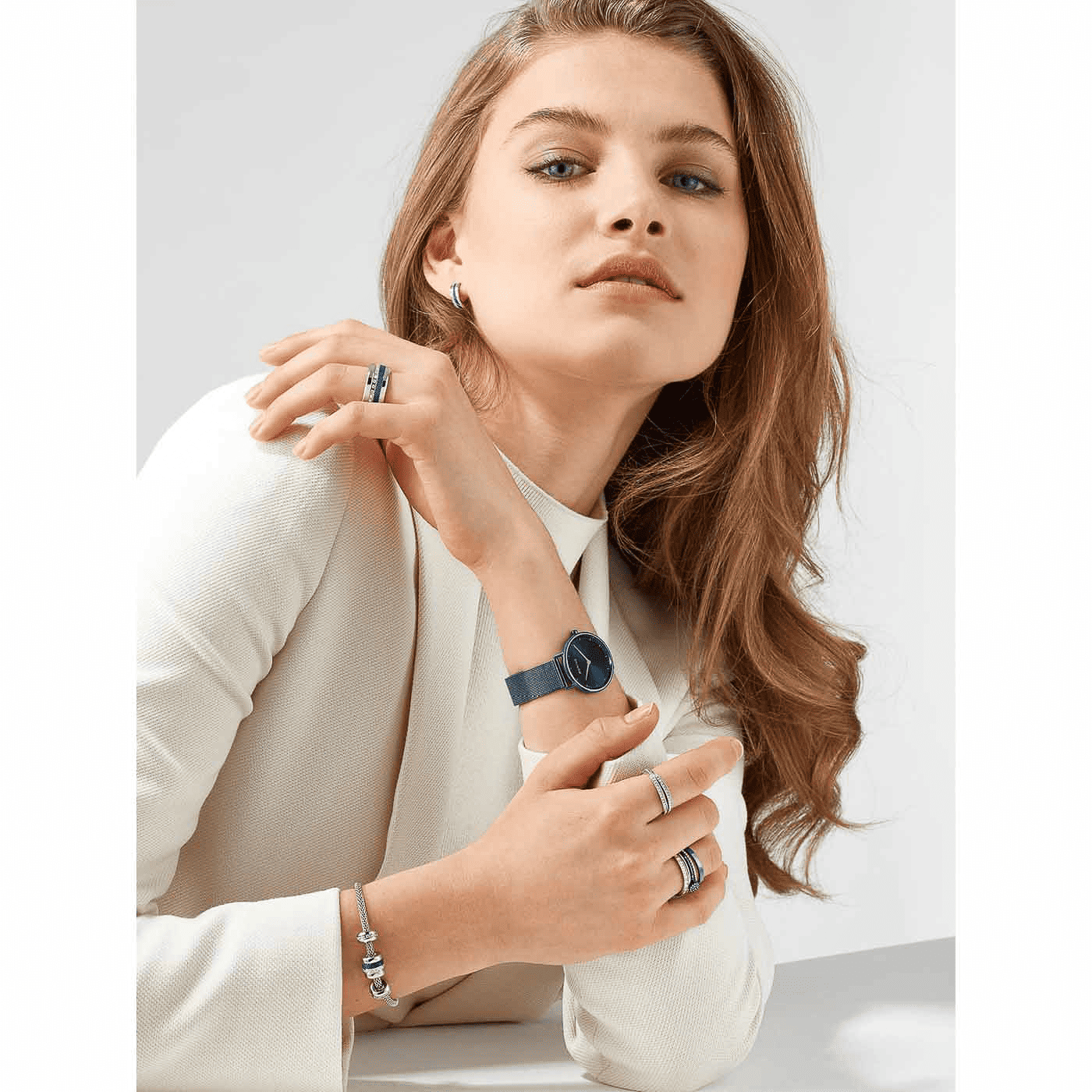 Ultra Slim Quarz Uhr