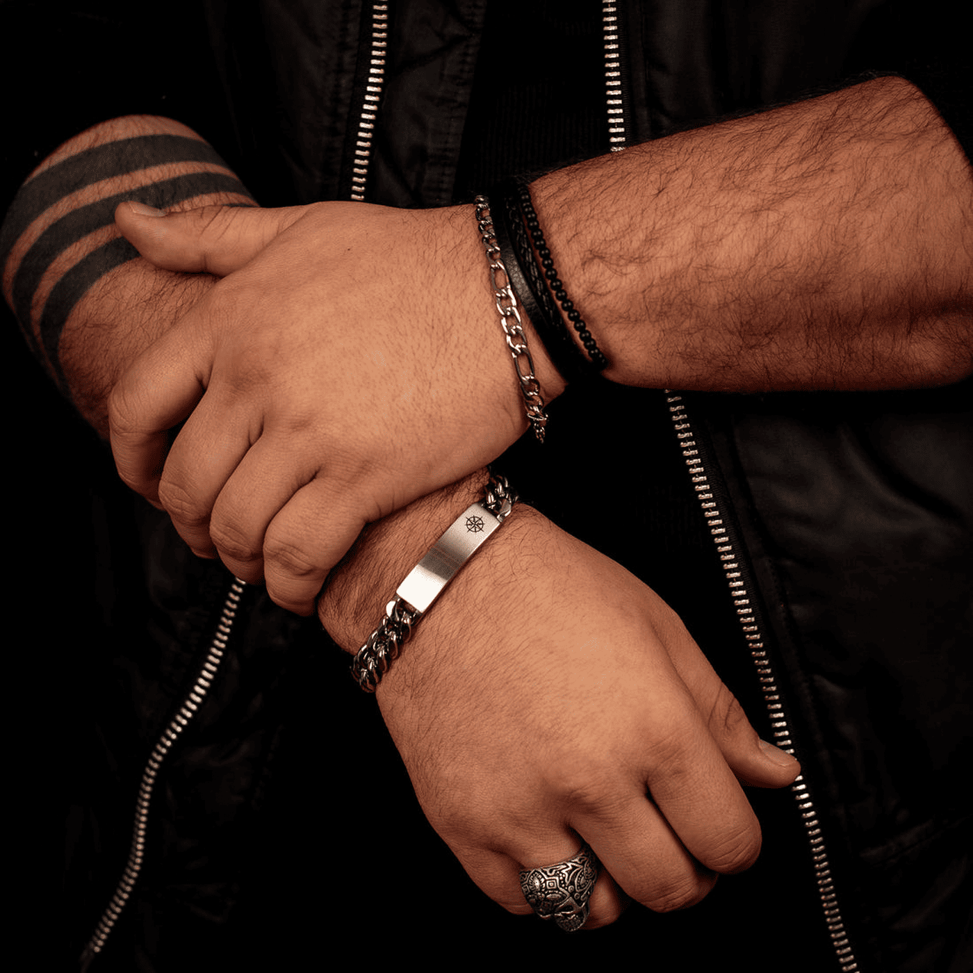 Armband Edelstahl Barney