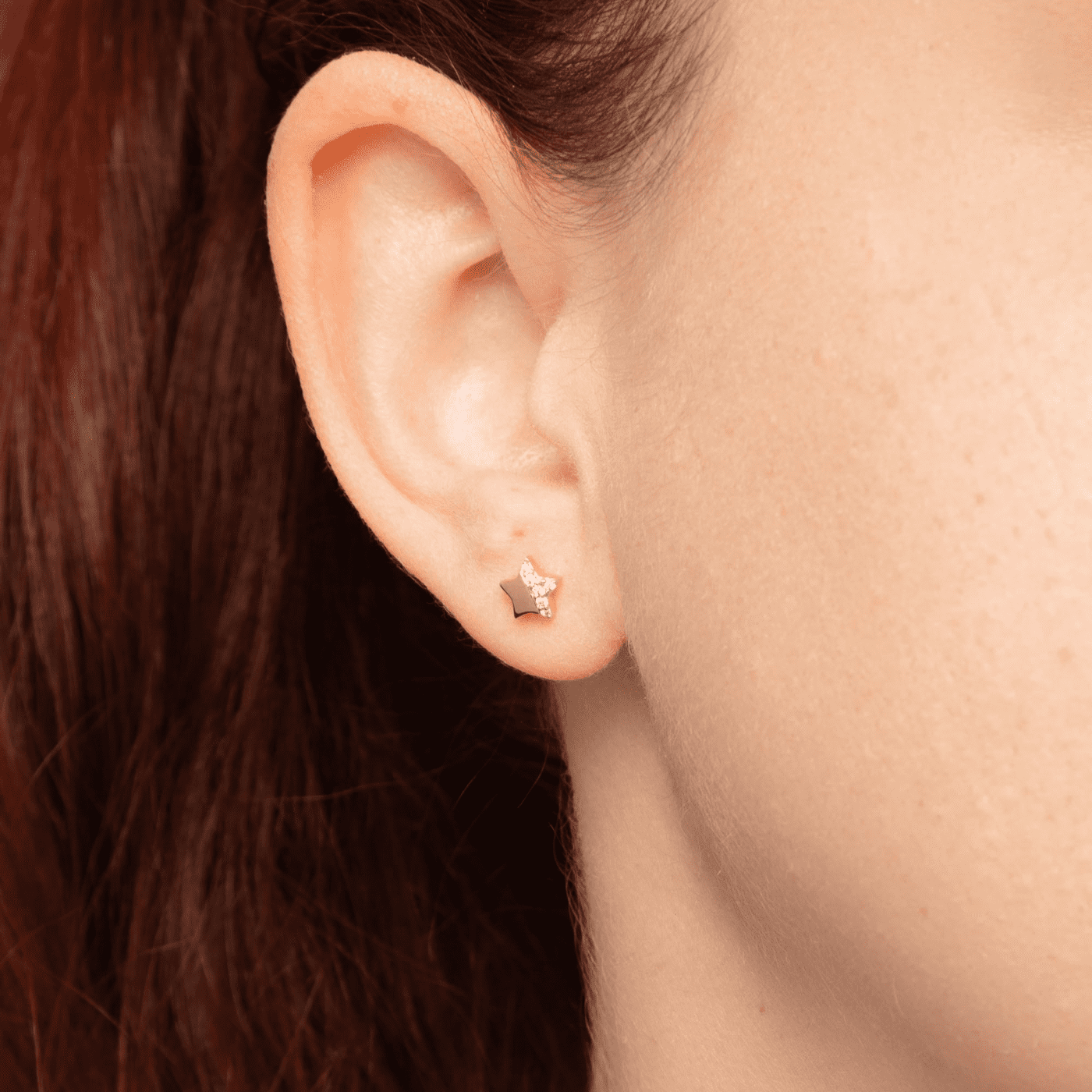 Ohrringe Zirkonia 333er Gelbgold