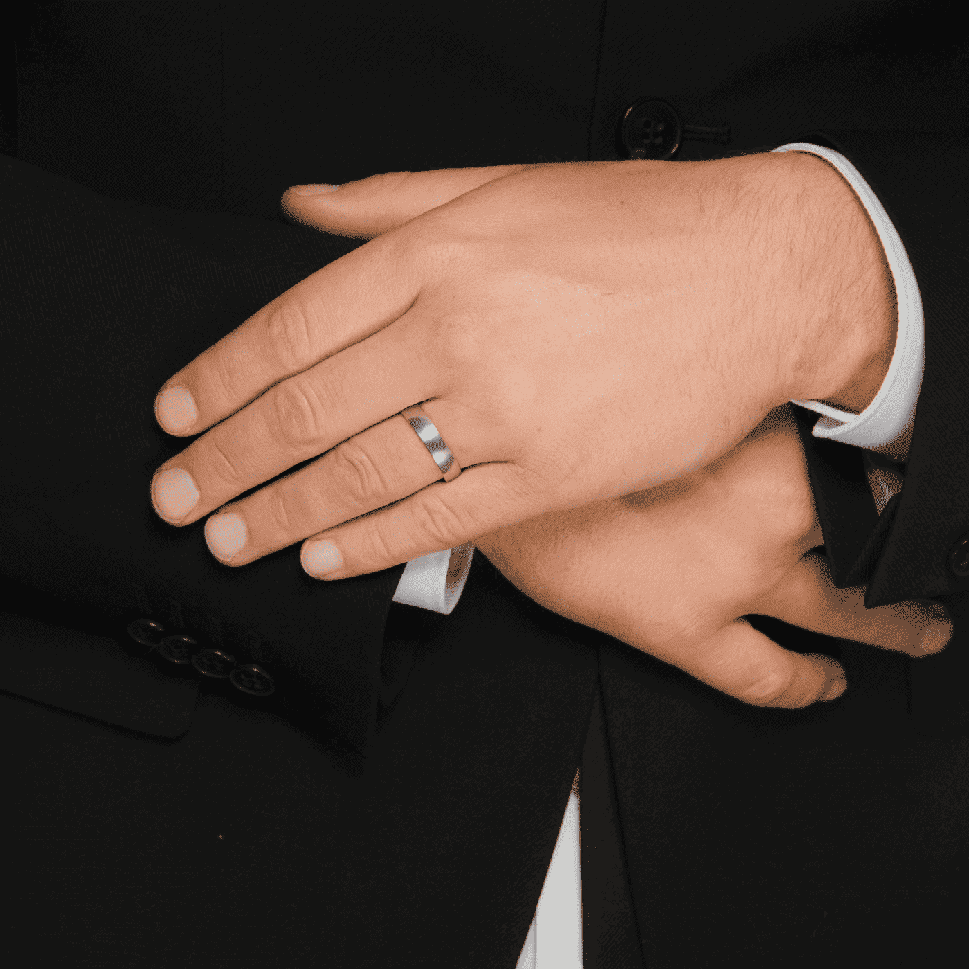 Trauring 600er Platin Rom Trauring 600er Platin Rom