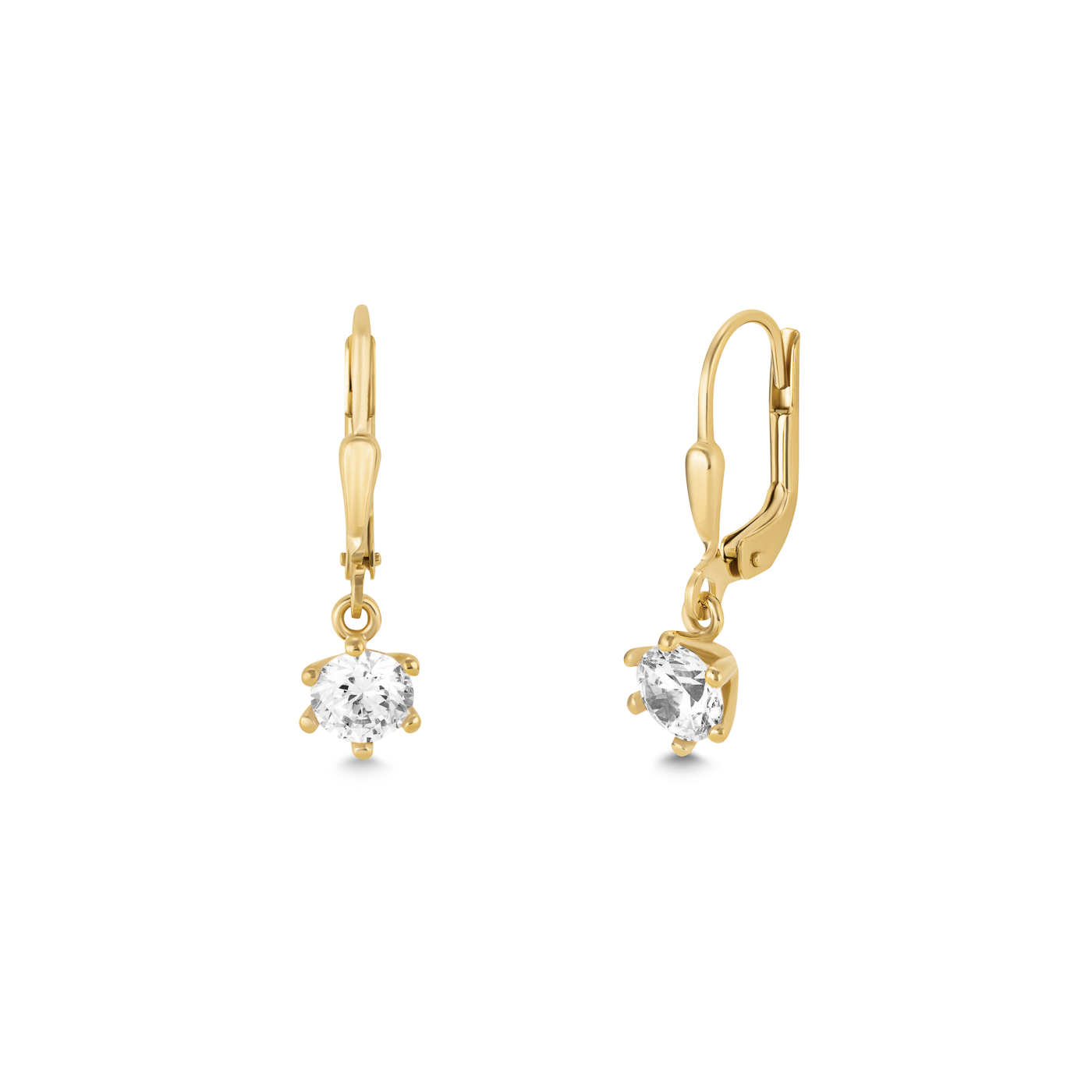 Ohrringe Zirkonia 333er Gelbgold Ohrringe Zirkonia 333er Gelbgold