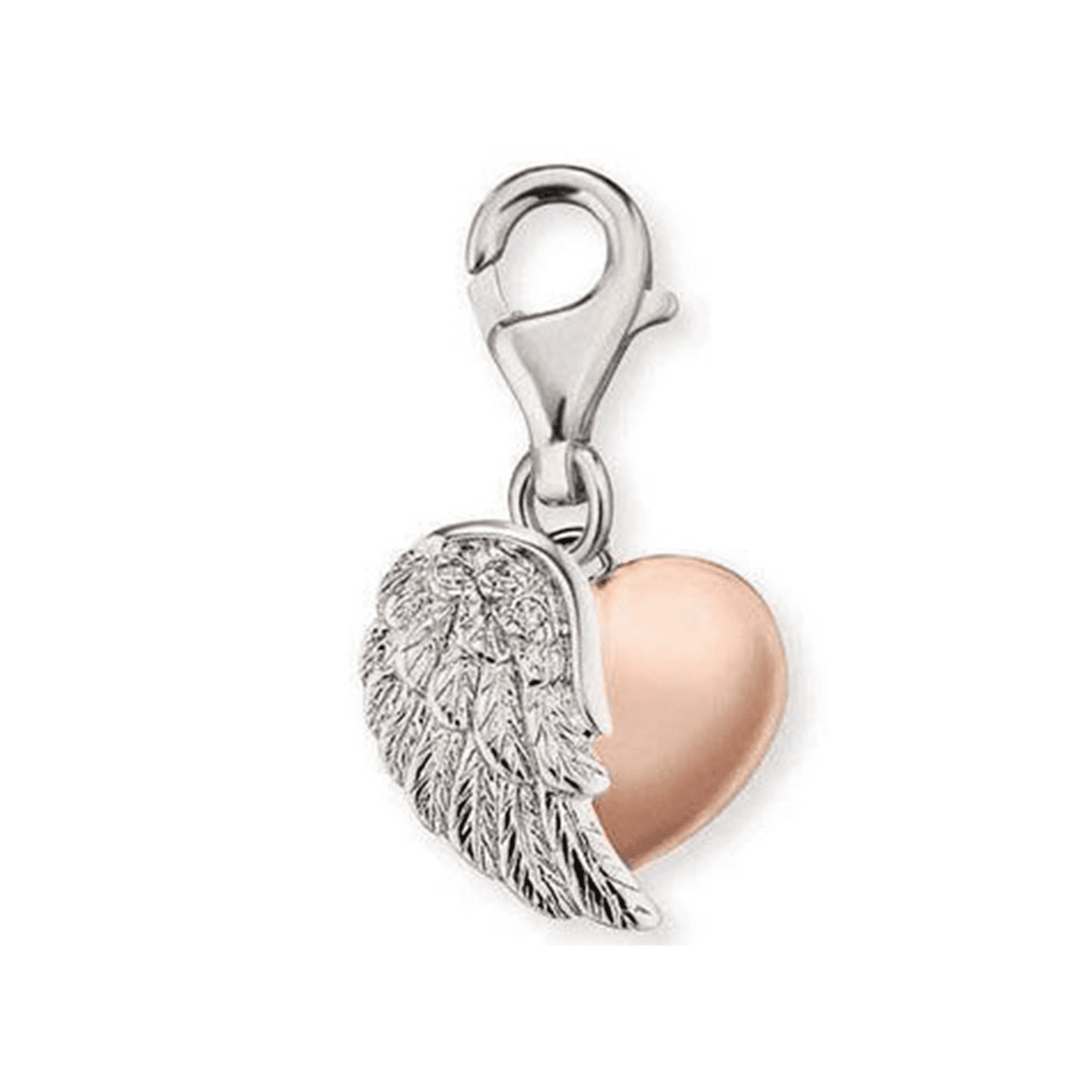 Anhänger 925er Silber Herzflügel Anhänger 925er Silber Herzflügel