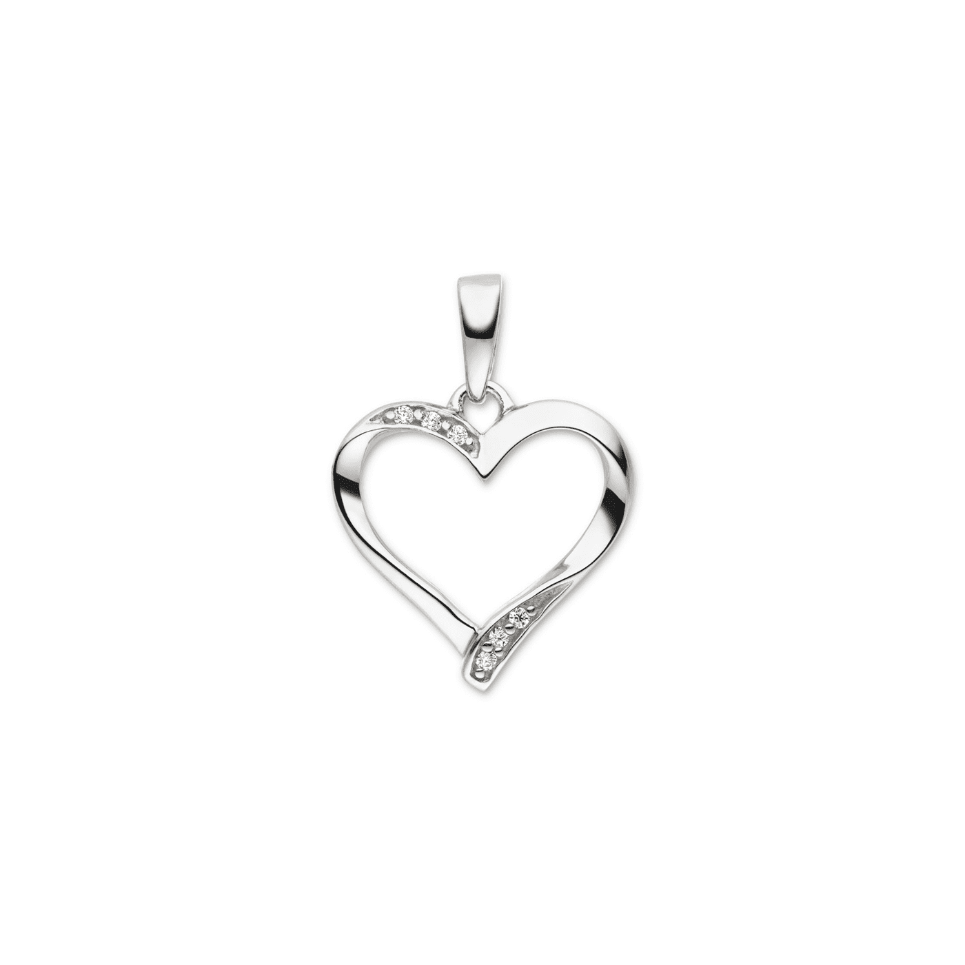 Anhänger Zirkonia 925er Silber  Anhänger Zirkonia 925er Silber