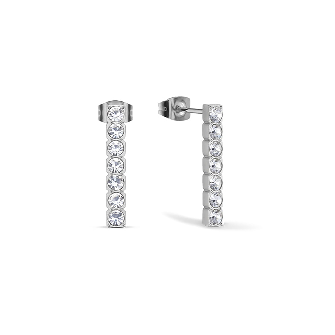 Ohrringe Glasstein Edelstahl Arctic Symphony Ohrringe Glasstein Edelstahl Arctic Symphony