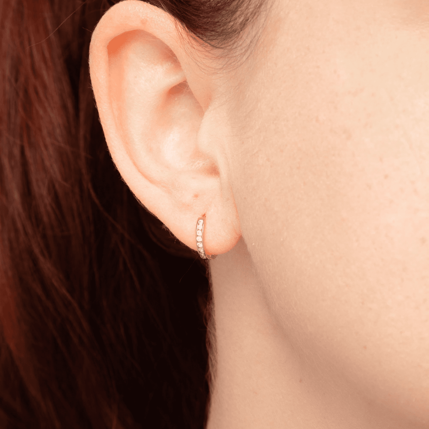 Ohrringe Zirkonia 333er Gelbgold 