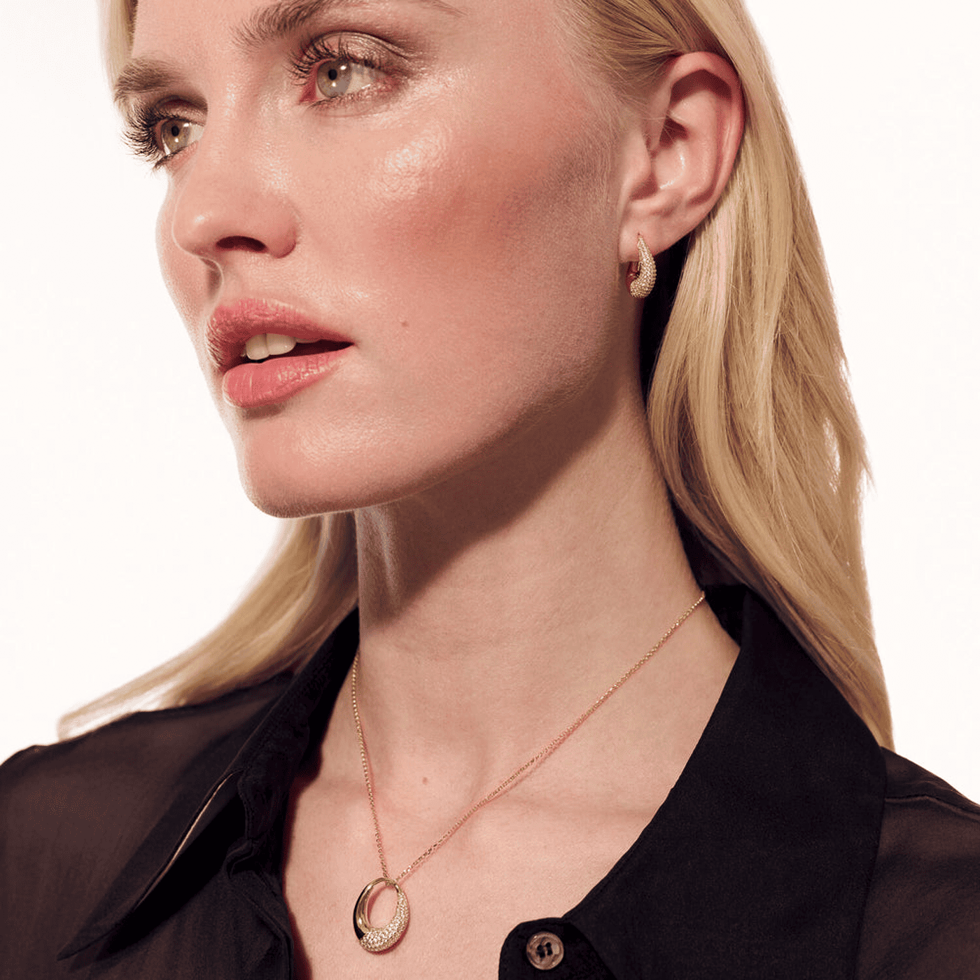 Ohrringe Zirkonia 925er Silber vergoldet Glorenza Ohrringe Zirkonia 925er Silber vergoldet Glorenza