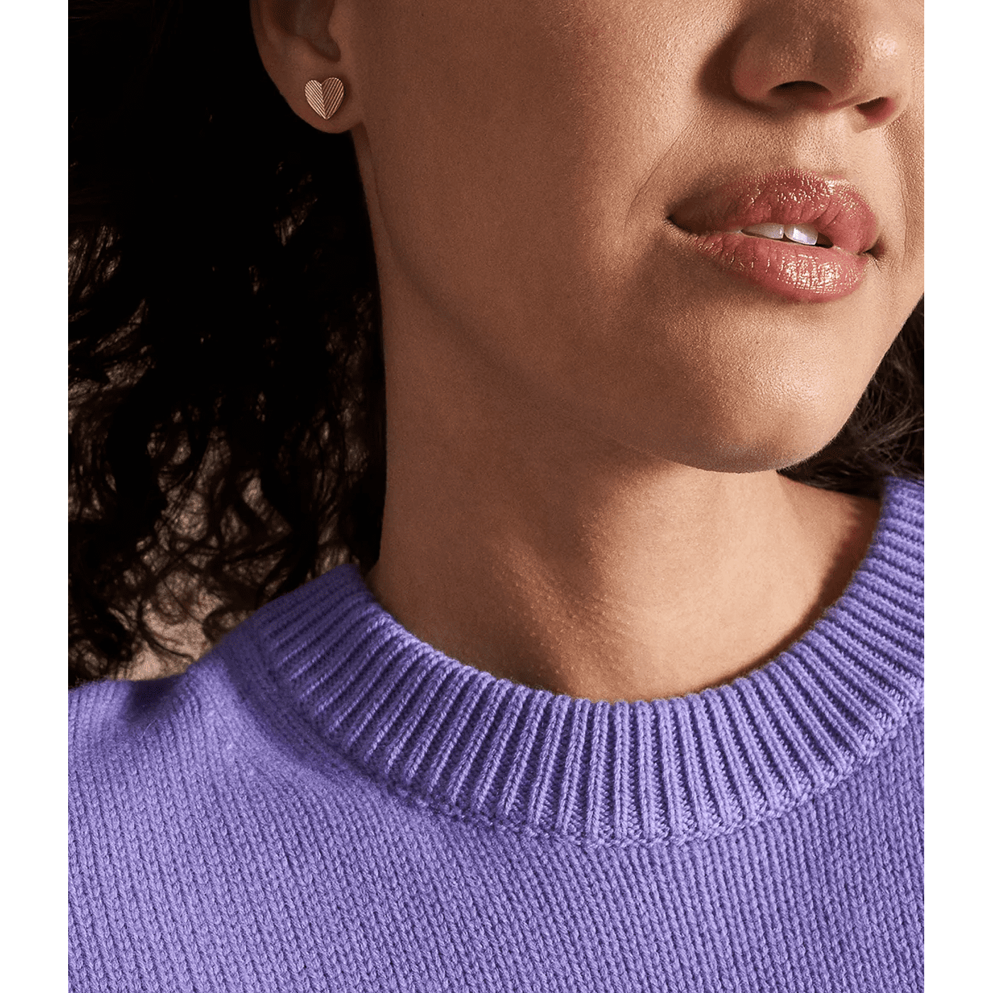 Ohrringe Stahl gold Harlow