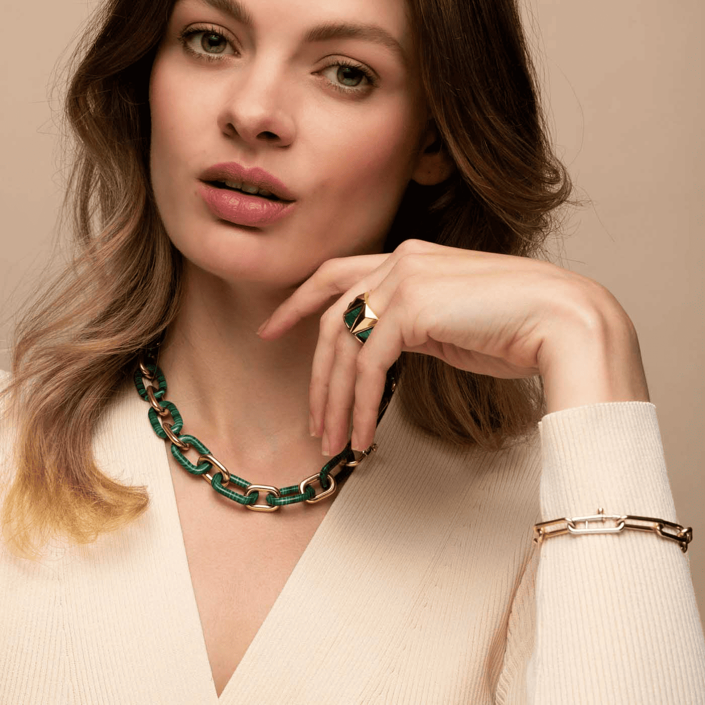 Ring Zirkonia 925er Silber gelb vergoldet  Ring Zirkonia 925er Silber gelb vergoldet