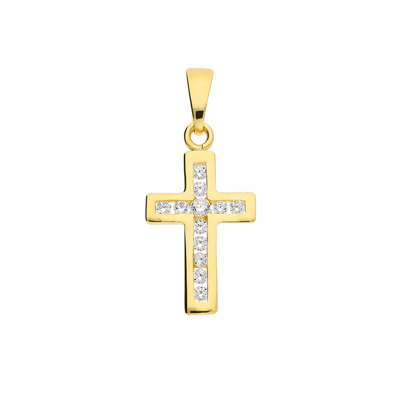 Anhänger Zirkonia 333er Gelbgold  Anhänger Zirkonia 333er Gelbgold