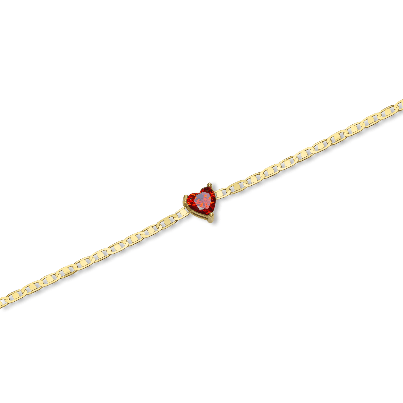 Armband Granat 925er Silber vergoldet Armband Granat 925er Silber vergoldet