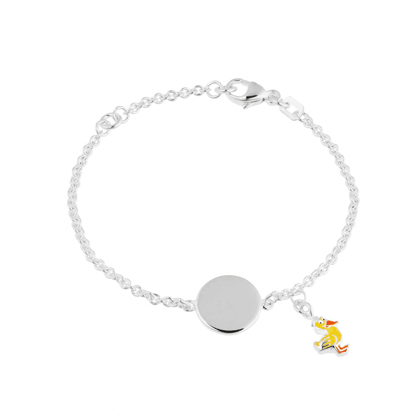 Armband 925er Silber Ente Flatterhaft Armband 925er Silber Ente Flatterhaft