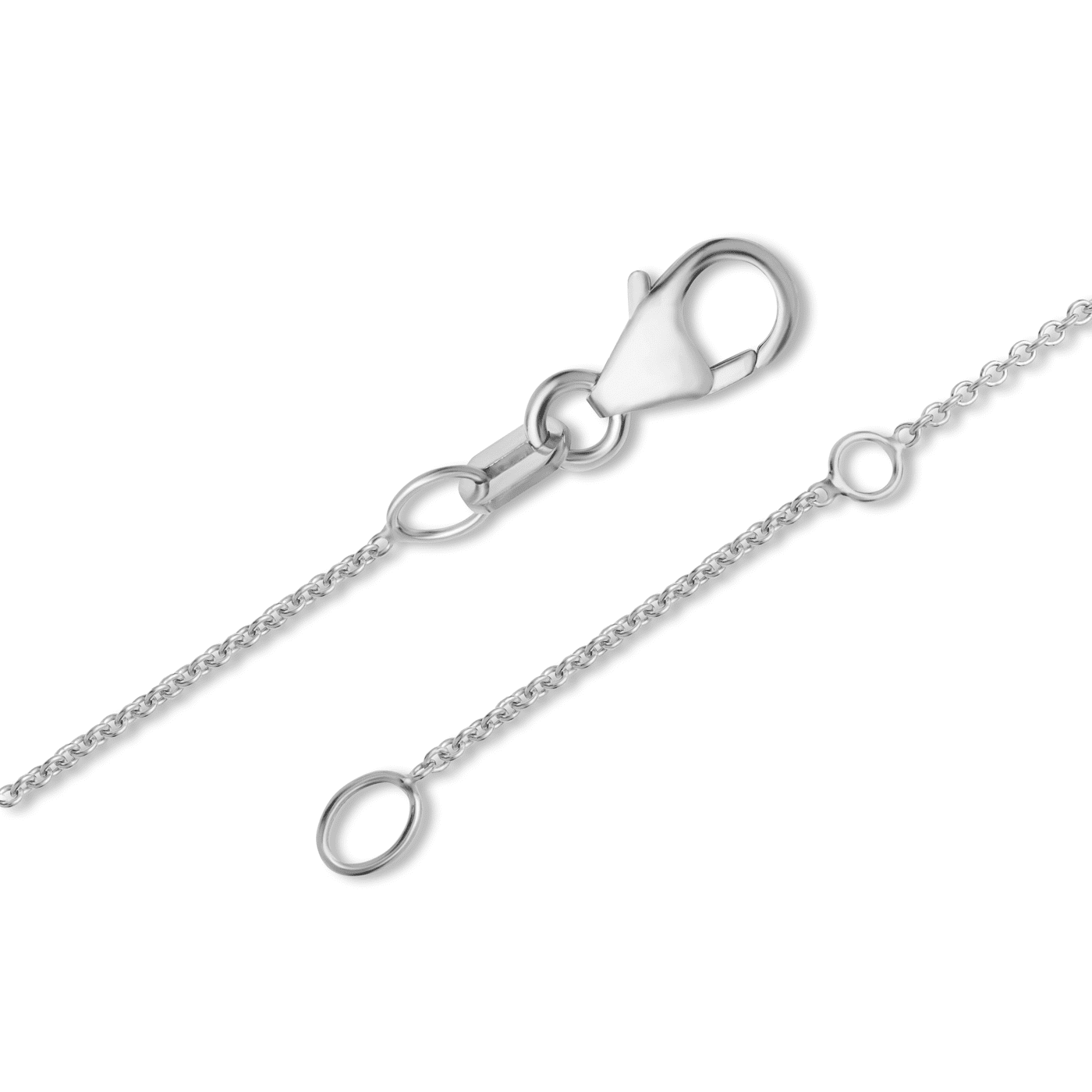 Kette Diamant zus. ca. 0,10 ct. 585er Weissgold Daisy 2.0