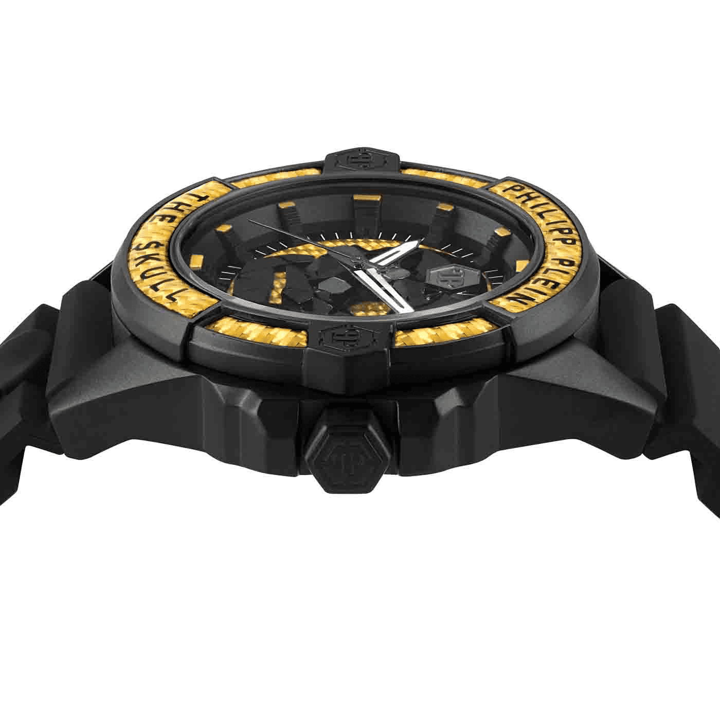 THE $KULL CARBON FIBER Quarz Uhr