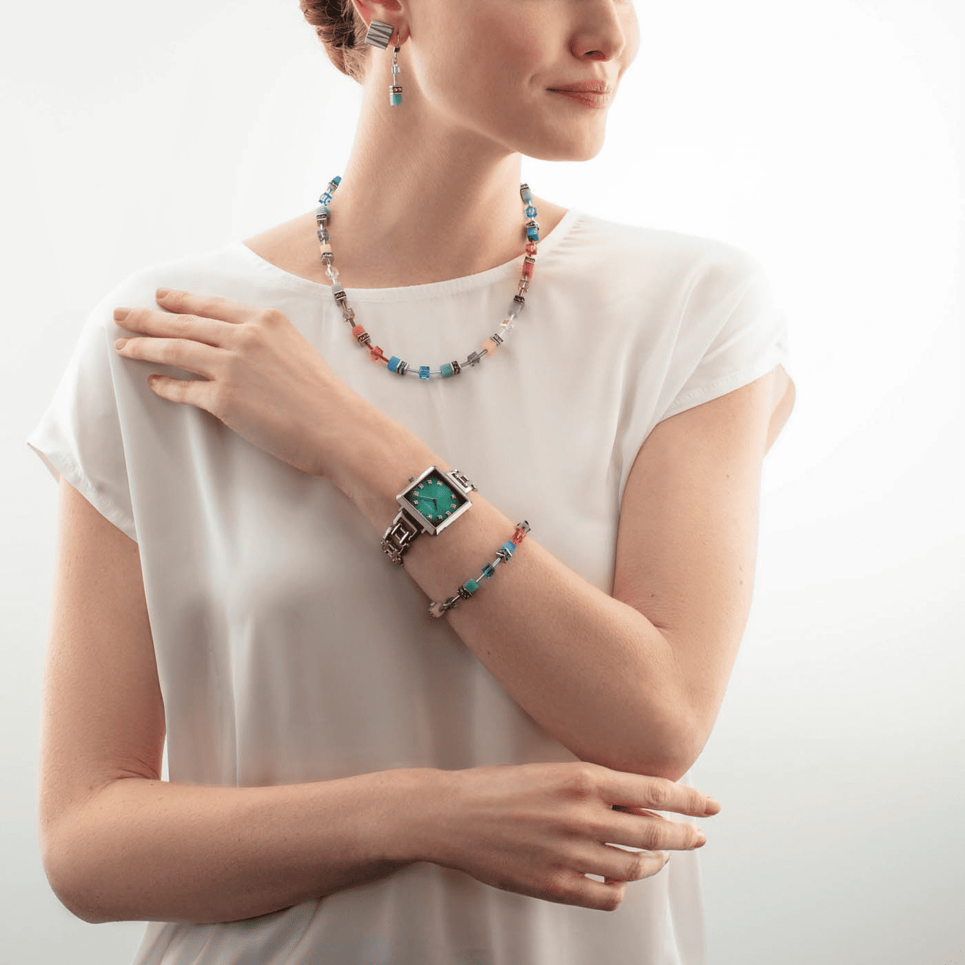 Ohrringe Swarovski® Edelstahl GeoCUBE® Ohrringe Swarovski® Edelstahl GeoCUBE®