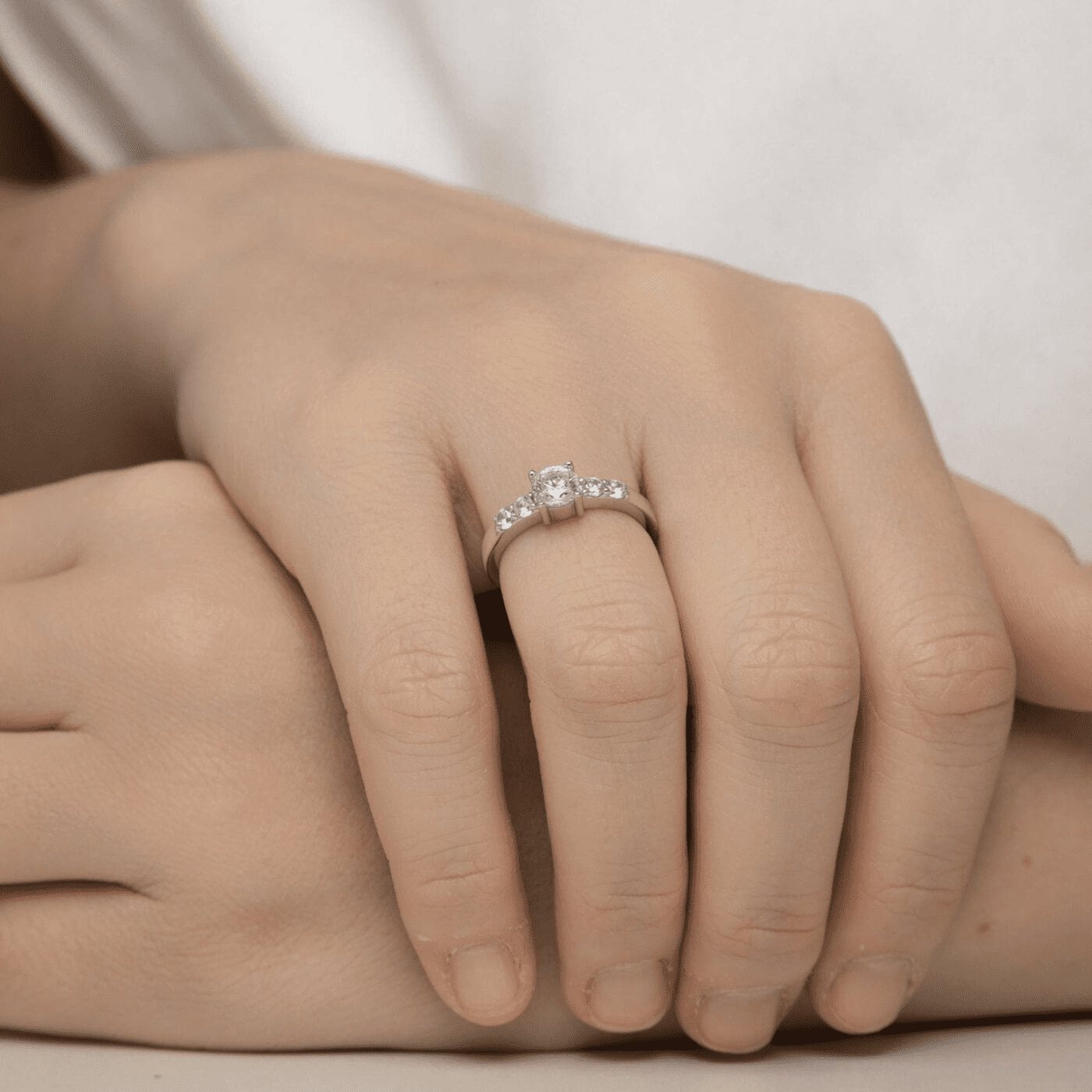 Ring Zirkonia 925er Silber  Ring Zirkonia 925er Silber