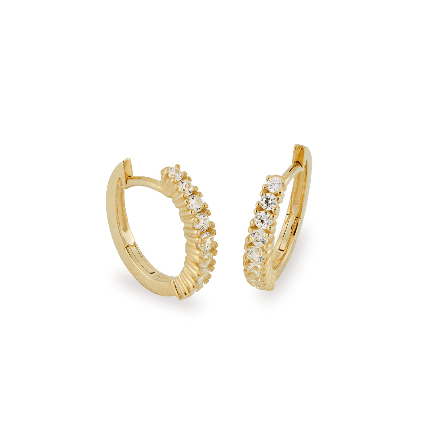 Ohrringe Zirkonia 333er Gelbgold  Ohrringe Zirkonia 333er Gelbgold