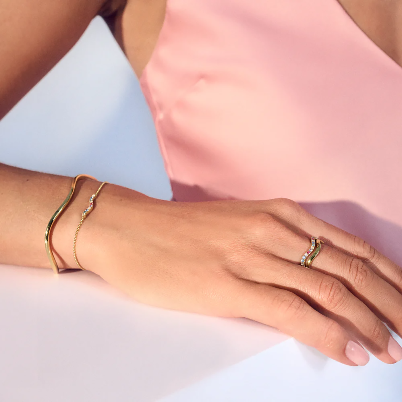 Ring 925er Silber gelb vergoldet Ellera Ring 925er Silber gelb vergoldet Ellera