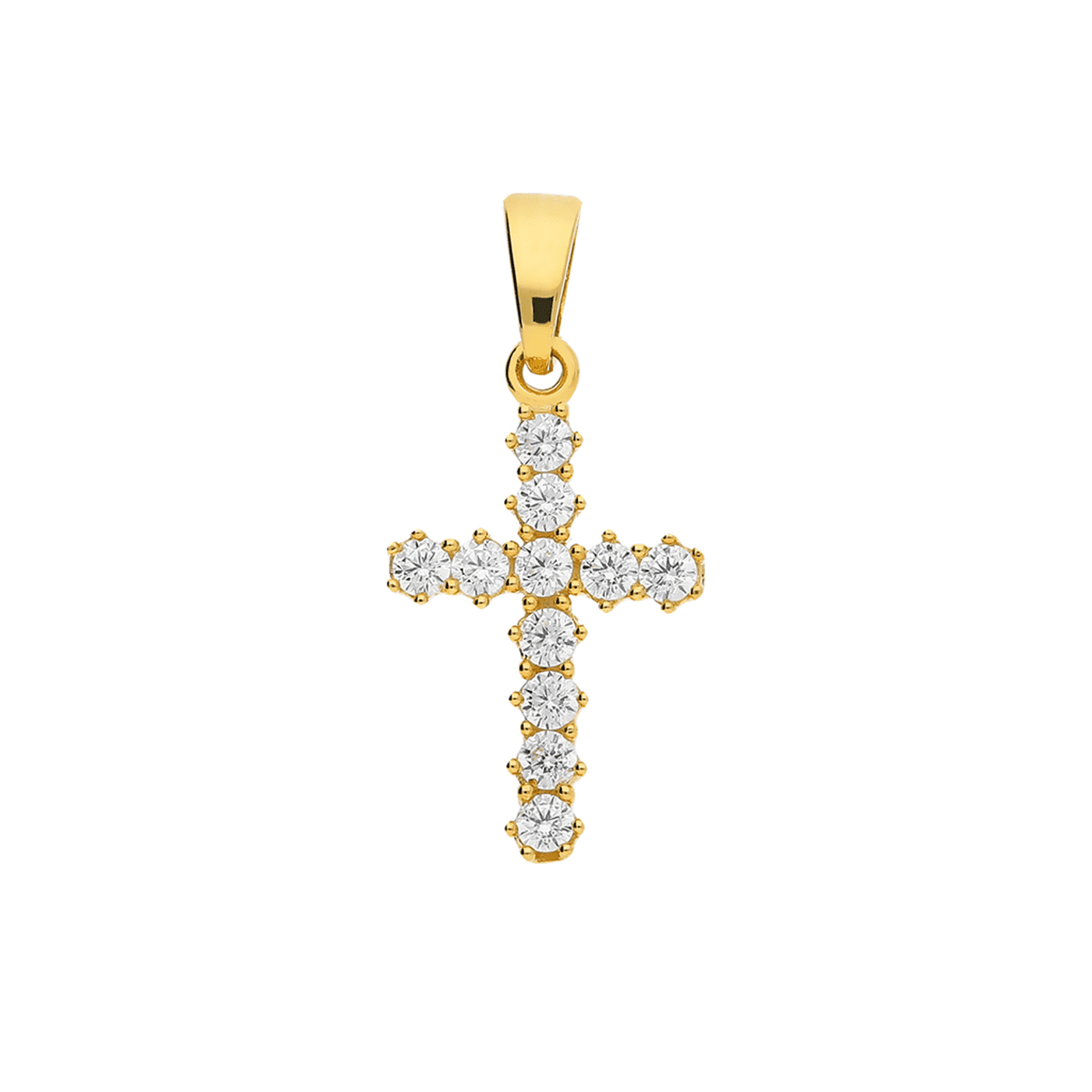 Anhänger Zirkonia 333er Gelbgold  Anhänger Zirkonia 333er Gelbgold