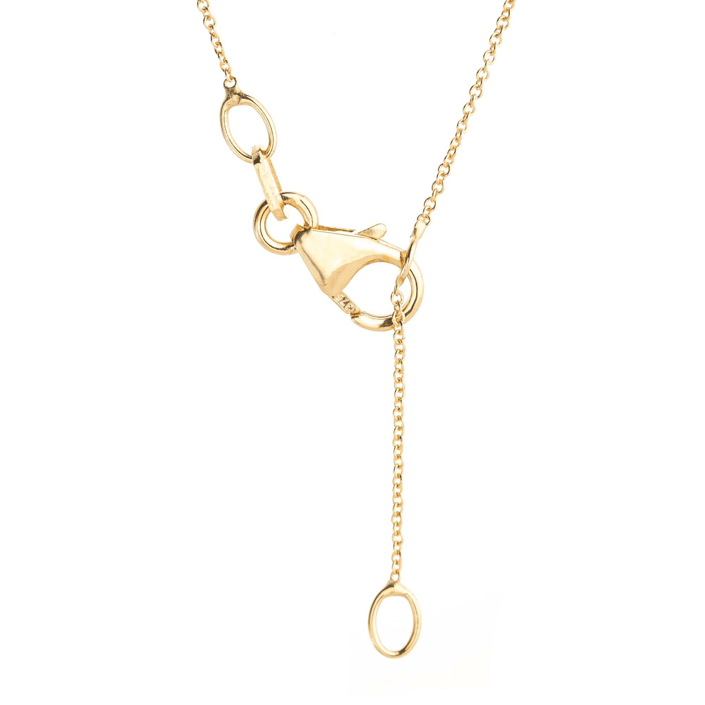 Kette Diamant zus. ca. 0,10 ct. 375er Gelbgold