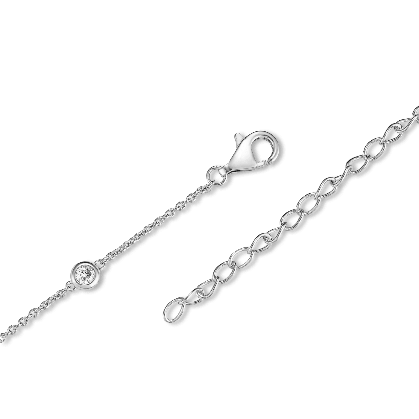 Fusskette 925er Silber