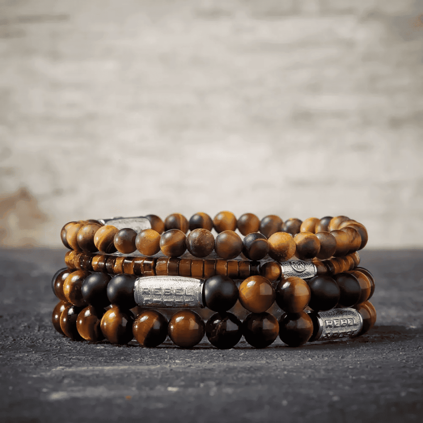 Armband Edelstahl Tiger Lily