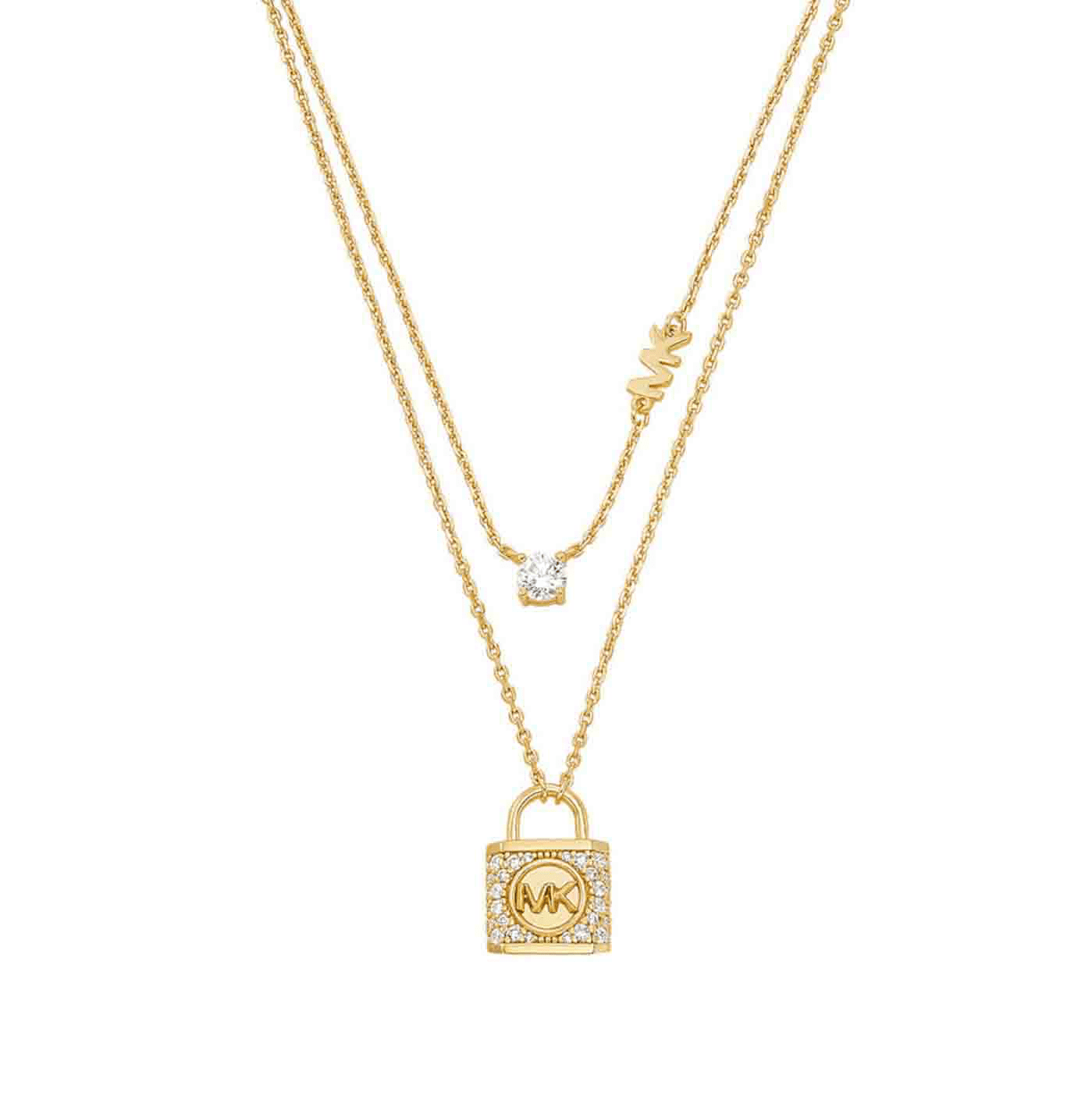 Kette Zirkonia 925er Silber gelb vergoldet Premium Kette Zirkonia 925er Silber gelb vergoldet Premium