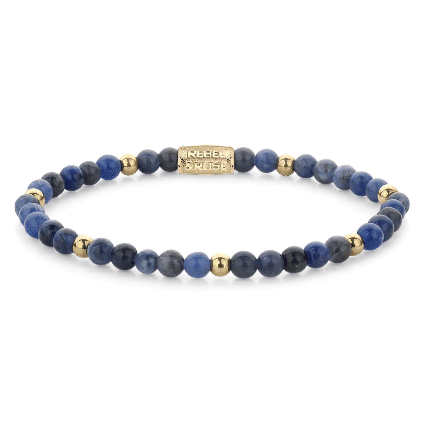 Armband Edelstahl gelb vergoldet Midnight Blue Armband Edelstahl gelb vergoldet Midnight Blue